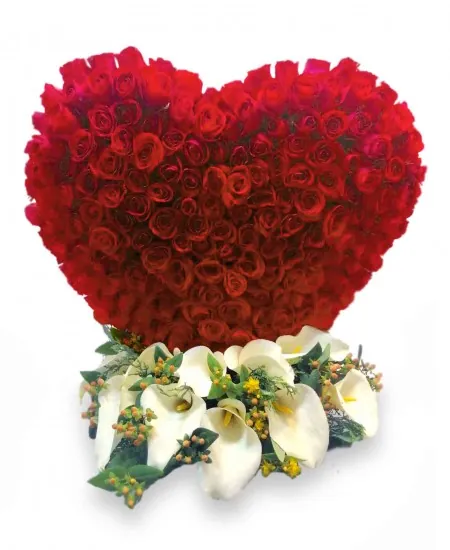 CORAZON DE ROSAS PREMIUM